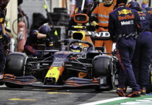 Франция-2021: DHL Fastest Pit Stop Award — Лучший пит-стоп у Red Bull Sergio Perez, pit stop