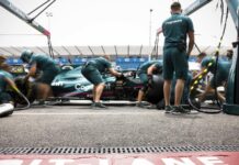 Сафнауэр: Мы понимаем, как работать с шинами Aston Martin pit stop practice