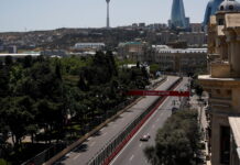 Азербайджан-2021: Самое серьёзное торможение Azerbaijan Grand Prix, Baku City Circuit