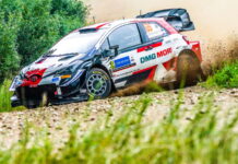 Рованпера лидирует в Ралли Эстония после схода Тянака Kalle Rovanpera