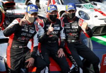 Toyota выиграла на фоне проблем одного экипажа Kamui Kobayashi, Mike Conway, Jose Maria Lopez