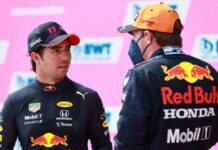 Перес: В гонке машина должна быть эффективнее Sergio Perez, Max Verstappen