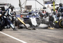 Великобритания-2021: DHL Fastest Pit Stop Award — Лучший пит-стоп у Williams