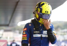 Норрис сохранил позицию, но получил предупреждение Lando Norris