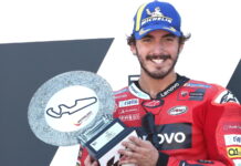 Баньяя на Ducati одержал первую в карьере победу Francesco Bagnaia