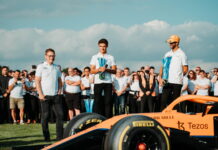 Как в McLaren встречали своих героев-гонщиков McLaren, MTC celebrations