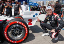 Ньюгарден взял поул финальной гонки IndyCar Josef Newgarden