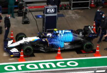 В FIA вновь увеличили минимальный вес машин Nicholas Latifi, weigh bridge