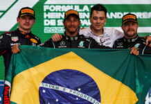 Бразилия-2021: Убедительная победа Хэмильтона Max Verstappen, Lewis Hamilton, Valtteri Bottas