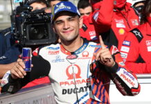 Мартин взял поул в Валенсии, Баньяя и Миллер упали Jorge Martin