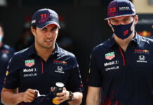 Хилл: Пересу удаётся противостоять силам внутри Red Bull Sergio Perez, Max Verstappen