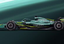 В Aston Martin начали первую обкатку AMR22 Aston Martin AMR22
