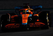 Сводная статистика первых тестов в Барселоне Lando Norris