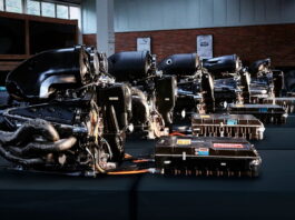 Mercedes engine, power unit
