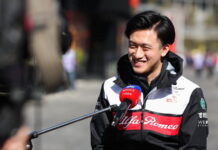 Чжоу: Каждый Гран При доставляет мне удовольствие Guanyu Zhou