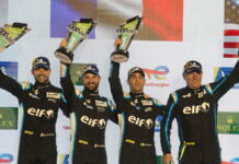 Alpine одолела Toyota в Себринге и одержала первую победу Andre Negrao, Nicolas Lapierre, Matthieu Vaxiviere