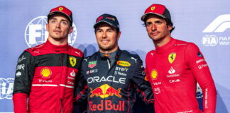 Charles Leclerc, Sergio Perez, Carlos Sainz