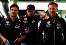 Гонщики согласились выступить в Джидде Sergio Perez, Max Verstappen, Christian Horner