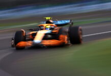Австралия-2022: Норрис лидирует в третьей тренировке Lando Norris