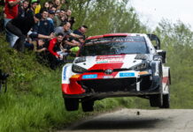 Прокол резко сократил отрыв Рованперы от Тянака на Ралли Хорватия Kalle Rovanpera