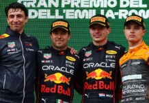 Эмилия-Романья-2022: Ferrari провалила домашний этап, у Red Bull дубль Sergio Perez, Max Verstappen, Lando Norris