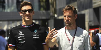 George Russell, Jenson Button