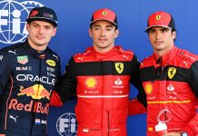 Испания-2022: Леклер закрутился, а потом завоевал поул Max Verstappen, Charles Leclerc, Carlos Sainz