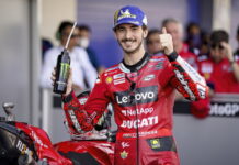 Баньяя прервал серию поулов Куартараро в Хересе Francesco Bagnaia