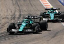 В Испанию в Aston Martin привезут вторую версию шасси Lance Stroll, Sebastian Vettel