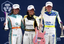 Чэдвик начала сезон с двух побед в Майами Nerea Marti, Jamie Chadwick, Alice Powell