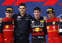 Майами-2022: Макс Ферстаппен опередил обоих пилотов Ferrari и выиграл гонку Charles Leclerc, Max Verstappen, Carlos Sainz