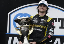 Гонка прошла в сырых условиях: Вышло ярко, победил Херта Colton Herta