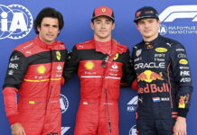 Майами-2022: Поул у Леклера, первый ряд у Ferrari Carlos Sainz, Charles Leclerc, Max Verstappen