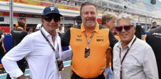 Emerson Fittipaldi, Zak Brown, Mario Andretti