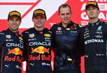 Азербайджан-2022: Red Bull сделала дубль после двойного схода Ferrari Sergio Perez, Max Verstappen, George Russell