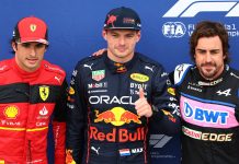 Канада-2022: Алонсо уступил только Ферстаппену в сырой квалификации Carlos Sainz, Max Verstappen, Fernando Alonso