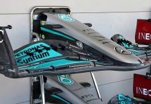 Области, в которых Mercedes надо добиться улучшений Mercedes front wing