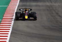 США-2022: Ферстаппен лидирует утром в субботу Max Verstappen