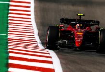 США-2022: Карлос Сайнс лидирует в первой тренировке Carlos Sainz