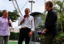 Формула 1 стала посредником в конфликте Red Bull и Sky Martin Brundle, Stefano Domenicali, Simon Lazenby