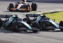 Стролл получил три штрафных балла Lance Stroll, Sebastian Vettel