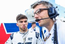 Гасли получил предупреждение Pierre Gasly