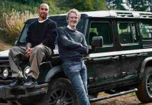 Хэмилтон гоняет на внедорожнике Ineos Grenadier Lewis Hamilton, Jim Ratcliffe