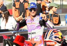 Мартин на поуле, а Куартараро опередил Баньяю Jorge Martin