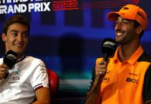 Риккардо не готов считать предстоящую гонку последней George Russell, Daniel Ricciardo