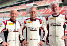 Кевин Магнуссен готовится к гонке GT в Абу Даби Jan Magnussen, Kevin Magnussen, Mark Kvamme