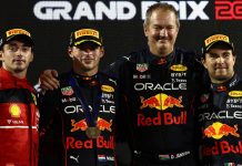 Абу Даби-2022: Ферстаппен завершил сезон рекордной 15 победой Charles Leclerc, Max Verstappen, Sergio Perez