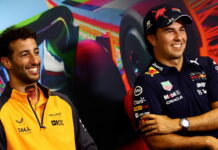 Култхард: Перес должен учитывать присутствие Риккардо Daniel Ricciardo, Sergio Perez