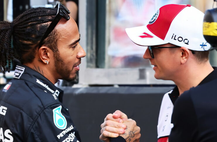 Lewis Hamilton, Kimi Raikkonen