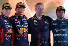 Бахрейн-2023: Макс начал сезон с убедительной победы Sergio Perez, Max Verstappen, Fernando Alonso